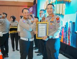 Satlantas Polres Nganjuk Raih Juara 2 Lomba Kampung Tertib Lalu Lintas Tingkat Polda Jatim 2025