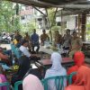 Kapolres Nganjuk Cangkruk Bareng Forkopimcam dan Kades se-Kecamatan Berbek, Sekaligus Salurkan Bantuan Sosial