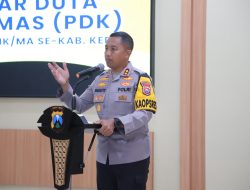 Polres Kediri Beri Pembakalan Pelajar Duta Kamtibmas Tumbuhkan Budaya Tertib Sejak Dini