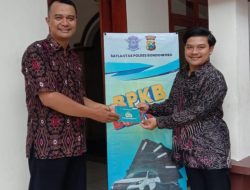 Polantas Menyapa, Polres Bondowoso Beri Layanan BPKB Delivery