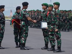 Pangdam Brawijaya Sambut Kedatangan Satgas Yonif 512/QY