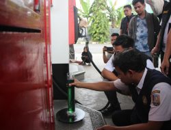 Polres Tuban Bersama Diskopumdag Cek SPBU Respon Keluhan Masyarakat terkait BBM