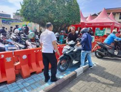 Polantas Menyapa”, Satlantas Samsat Surabaya Barat Edukasi Wajib Pajak