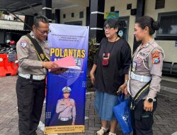 Gelar Program “Polantas Menyapa” Samsat Surabaya Utara untuk Wajib Pajak