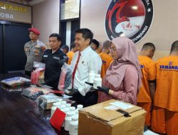 Semangat Sumpah Pemuda Polresta Banyuwangi Komitmen Berantas Narkoba : Ungkap 22 Kasus Amankan 25 Tersangka