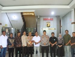 Silaturahmi PKDI Nganjuk dengan Kapolres Nganjuk sebagai wujud Sinergitas Polri dan Pemerintah Desa untuk Kamtibmas Kondusif