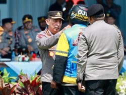 Kapolri Pimpin Apel Ojol Kamtibmas “Jogo Jatim” Bersama Polda Jawa Timur di Malang