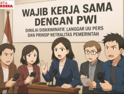 Pernyataan “Wajib Kerja Sama dengan PWI” Dinilai Diskriminatif, Langgar UU Pers dan Prinsip Netralitas Pemerintah