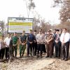 Pasang Plang Sosialisasi Cegah Karhutla, Bupati Kampar Ahmad Yuzar Tegaskan: Jangan Merambah dan Jangan Bakar Hutan