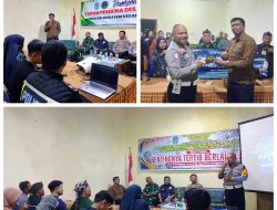 Polantas Menyapa: Satlantas Polres Nganjuk Sosialisasikan Tertib Lalu Lintas dan Ops Zebra Semeru 2025 kepada Warga Balongasem