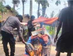 Polsek Ngronggot dan Resmob Polres Nganjuk Bongkar Lokasi Diduga Arena Sabung Ayam