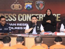 Polres Kediri Kota Sukses Ungkap 8 Selama Operasi Sikat Semeru 2025