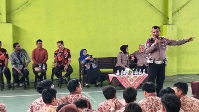 Polresta Sidoarjo Gencarkan Edukasi Tertib Lalu Lintas di Sidoarjo