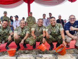 Wapang TNI Tinjau Kesiapan Yonif TP 887/KJM dan KDKMP Didampingi Pangdam V/Brawijaya