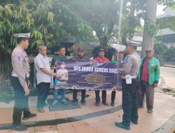 Tingkatkan Disiplin Belalu – lintas Polres Pelabuhan Tanjung Perak Sosialisasi Ops Zebra Semeru 2025, Sasar Pengemudi Ojol dan Opang.