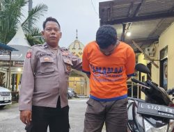 Gerak Cepat Polsek Kenjeran Amankan Pelaku Curanmor di Kedinding Tengah dari Amukan Massa.
