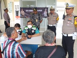 Operasi Zebra Semeru Polres Pelabuhan Tanjungperak Ramp Check Angkutan Umum dan Tes Urine Sopir