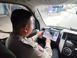 ETLE Incar Polres Gresik Sasar Titik Rawan Selama Operasi Zebra 2025