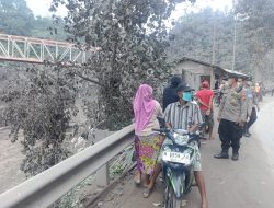Polda Jatim Himbau Warga Tetap Waspada Antisipasi Letusan Sekunder Gunung Semeru