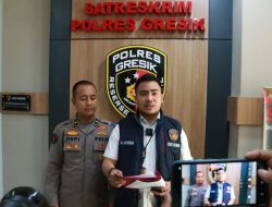 Satreskrim Polres Gresik Ringkus Pencuri Pakaian Dalam Wanita Videonya Viral di Medsos