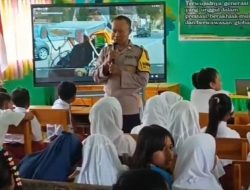 Unit Binmas Polsek Nganjuk Kota Beri Penyuluhan Wawasan Kebangsaan dan Bahaya Cyber Bullying
