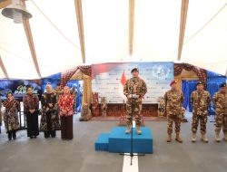 Komandan Kodiklatal Hadiri Penyematan “United Nations Medal” Satgas MTF TNI Konga XXVIII-P/UNIFIL Lebanon