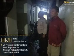 Cepat Ungkap, Polres Nganjuk Amankan Terduga Pelaku Penghilangan Nyawa di Kamar Kos Mongonsidi