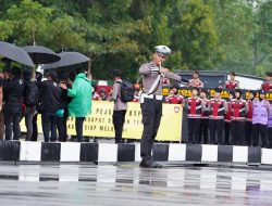 Polri Peragakan Model Pelayanan Unjuk Rasa Terbaru pada Apel Kasatwil 2025, Dirsamapta: “Semua Tindakan Harus Sesuai Prosedur dan Berbasis HAM”