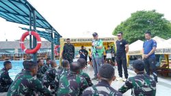 Pangdam V/Brawijaya Tinjau Renang Militer Untuk Evaluasi Progjagar Operasi TNI AD