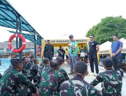 Pangdam V/Brawijaya Tinjau Renang Militer Untuk Evaluasi Progjagar Operasi TNI AD