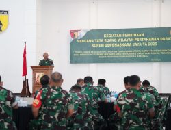 Wujudkan wilayah pertahanan terpadu, korem 084/Bhaskara jaya laksanakan pembinaan RTRW 2025