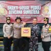 Peduli Bencana Sumatera, Paguyuban Tathya Dharaka Akpol 2005 Salurkan Ratusan Paket Sembako