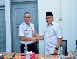 Usai dilantik, Kadis Kominfo Kampar Gelar Pisah Sambut. 