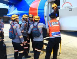 POLRI KEMBALI KIRIM 3,8 TON LOGISTIK OPERASIONAL PADA HARI KETIGA PENGIRIMAN, TERMASUK PERLENGKAPAN K9 DAN TENDA TAKTI