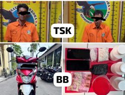 Polres Nganjuk Bongkar Sindikat Pengedar Sabu dan Pil Dobel L di Baron