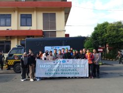 Polres Pasuruan dan Aliansi Mahasiswa Berangkatkan Bantuan untuk Korban Erupsi Semeru