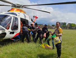 Polri Kirim Bantuan Logistik Via Udara, untuk Korban Banjir Aceh dan Sumatera Utara