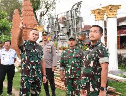 Danrem Tinjau Progres Pembangunan 2 Koperasi Merah Putih di Ponorogo