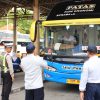 Polres Gresik Gandeng Dishub Gelar Ramcheck Armada Bus Jelang Nataru