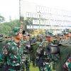 Pangdam V/Brawijaya Pimpin Upacara Pemberangkatan Satgas TNI Bantu Penanggulangan Bencana Alam Aceh Tengah