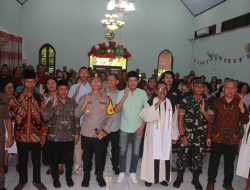 TNI-Polri dan Forkopimda Trenggalek Pantau Langsung Pengamanan Ibadah Natal 2025