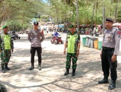 Lonjakan Wisatawan Nataru, Pengamanan di Pantai Klayar Diperkuat