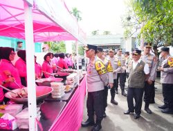 Wakapolri Tinjau Dapur Umum Bhayangkari dan Resmikan Sumur Bor di Huntara Asam Pulau