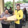 Trabas Kamtibmas, Kapolres Nganjuk Bersama Komunitas Trail Salurkan Bansos dan Layanan Kesehatan Gratis