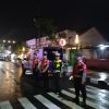Patroli Blue light, Polres Nganjuk Pastikan Kamtibmas Kondusif Pasca Nataru