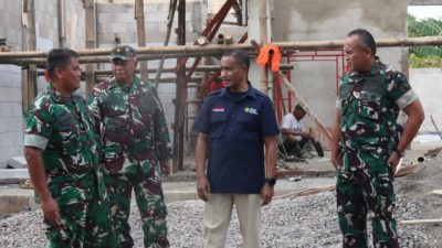 Danrem Untoro Tinjau 2 Lokasi Pembangunan KDKMP di Ngawi