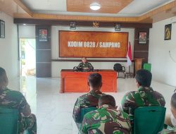 Dandim Sampang Kobarkan Disiplin Prajurit: Satukan Langkah Wujudkan Asta Cita untuk Indonesia Maju