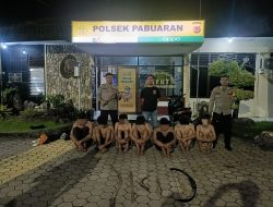 Polsek Pabuaran Amankan 7 Anggota Geng Motor