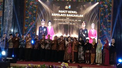 Hadiri Acara Pamit Kenal Kapolres Bangkalan, Dandim tegaskan Semangat soliditas FKPD