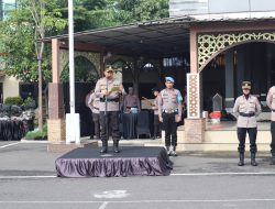 Polres Pelabuhan Tanjung Perak Gelar Sertijab, PJU dan Kapolsek Asemrowo Berganti
